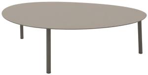 Столик металлический кофейный Island тортора 1000х700х340 мм