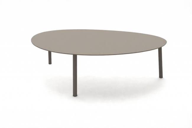 Столик металлический кофейный Island тортора 1000х700х340 мм