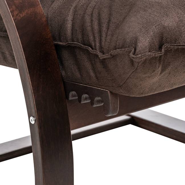 Кресло-трансформер Leset Монако Орех текстура Malmo 28 (коричневый)