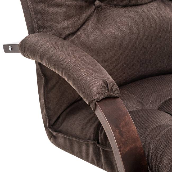 Кресло-трансформер Leset Монако Орех текстура Malmo 28 (коричневый)