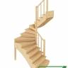 Деревянная лестница К-103м