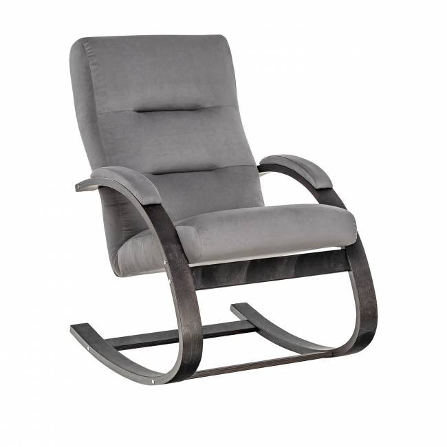 Кресло-качалка Leset Милано Венге текстура V32 серый