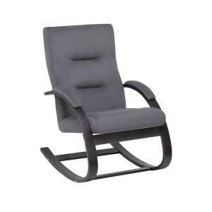 Кресло-качалка Leset Милано Венге текстура V32 серый