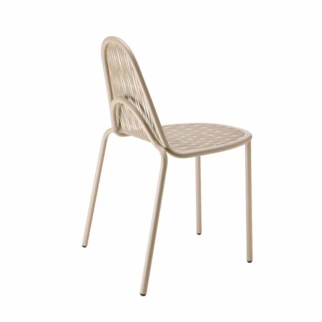 Стул металлический Malvasia тортора 570х510х810 мм