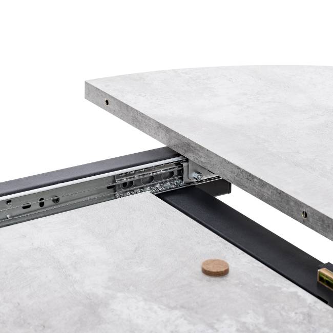 Стол раздвижной Leset Капри Чёрный