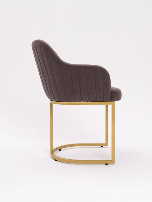 Стул Amely Stone / Gold Стул Amely Stone / Gold