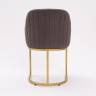 Стул Amely Stone / Gold