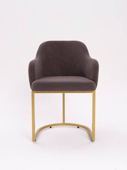 Стул Amely Stone / Gold Стул Amely Stone / Gold