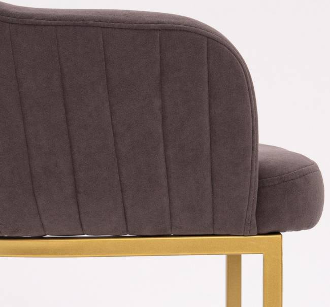 Стул Amely Stone / Gold Стул Amely Stone / Gold