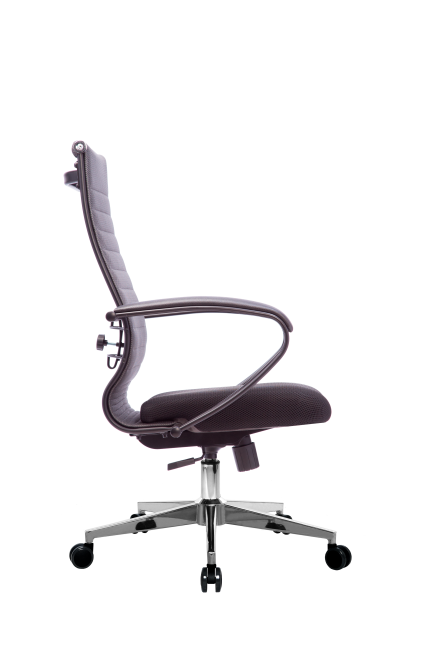 Кресло МЕТТА-19(MPRU)/подл.130/осн.004, темно-серый