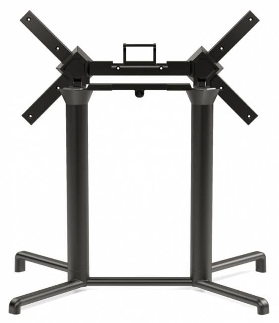 Подстолье металлическое двойное складное Scudo Double Special антрацит 870х520х720 мм