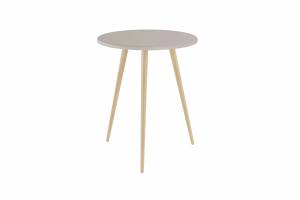 Стол журнальный "Бекс 550", крем