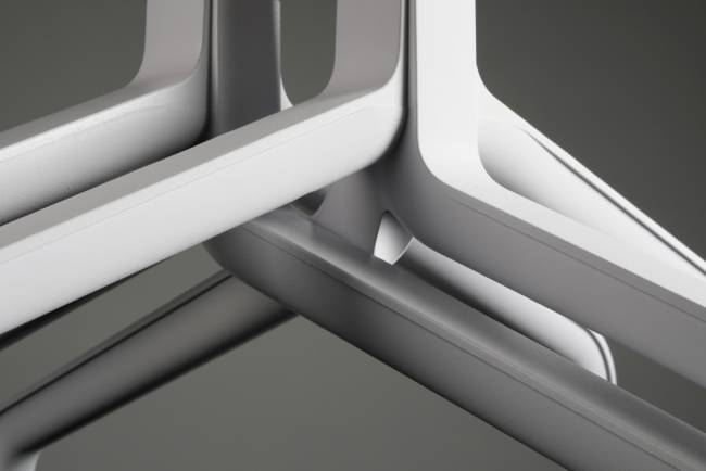 Подстолье металлическое складное Frasca Mini Folding табак 450х450х720 мм