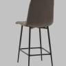 Стул полубарный Одди велюр темно-серый