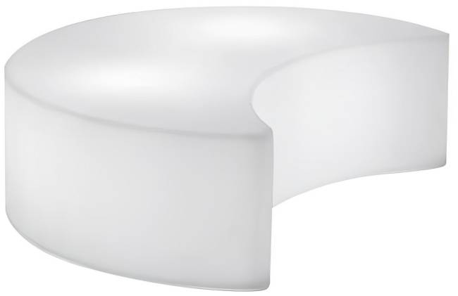 Пуф пластиковый светящийся Mone Lighting IN белый 1400x1090x430 мм