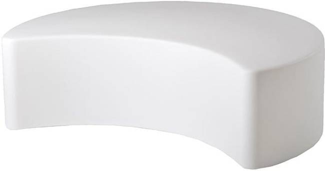 Пуф пластиковый светящийся Mone Lighting IN белый 1400x1090x430 мм