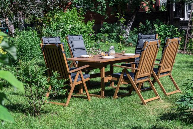 Обеденный комплект KIMBERLY на 6 персон(прямоугольный стол)