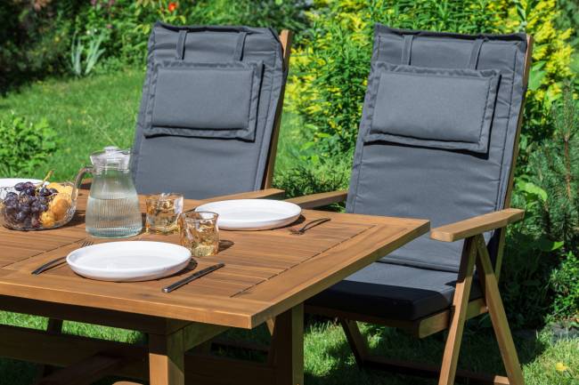 Обеденный комплект KIMBERLY на 6 персон(прямоугольный стол)