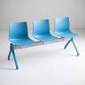 Скамья пластиковая трехместная Kanvas PG 1500х550х780 мм