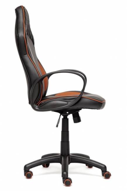 Кресло офисное «Speedy» (brown) (Черная+корич. искусств. кожа)