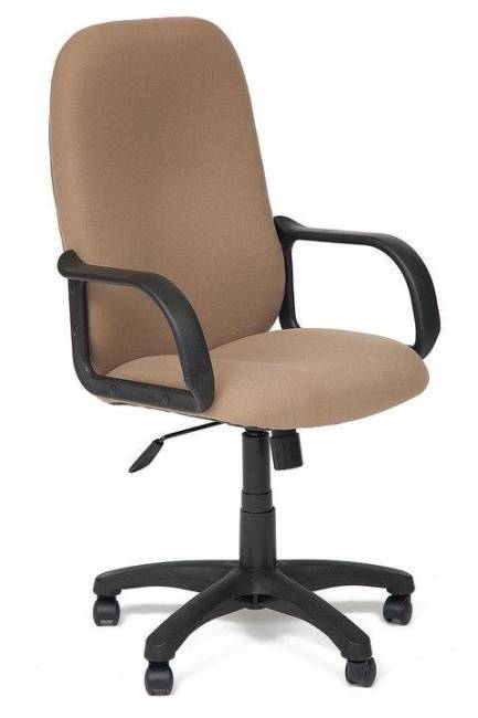 Кресло офисное TetChair «Бюро» (Buro) (Бежевая ткань 12)