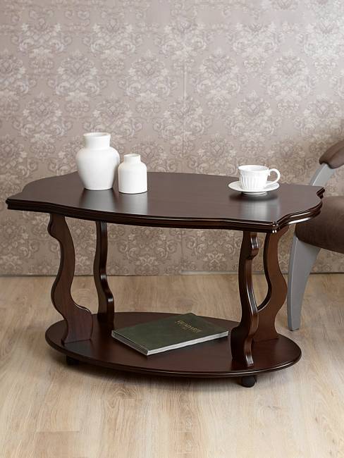 Стол журнальный Берже 3 темно-коричневый