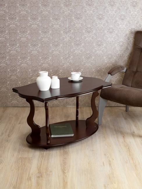 Стол журнальный Берже 3 темно-коричневый