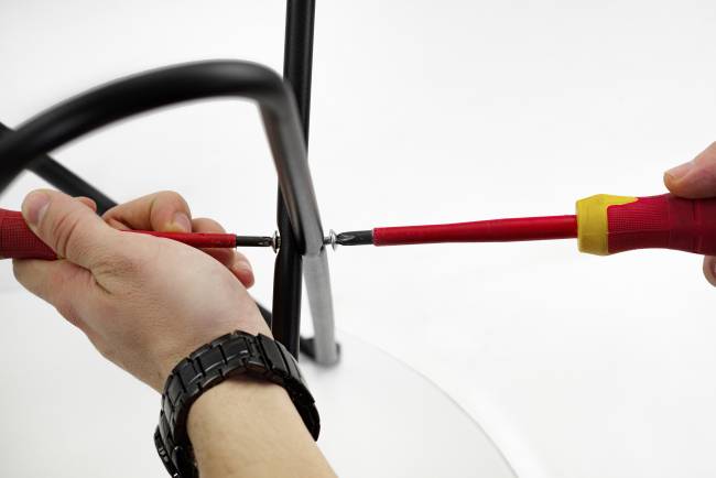 Стол журнальный BeautyStyle 20 серый бетон/черный