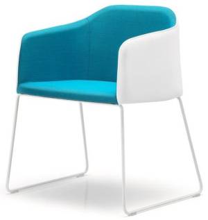 Кресло на полозьях Laja 605х520х750 мм