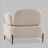 Кресло Кэнди велюр бежевый