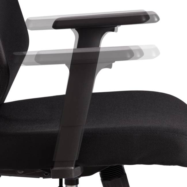 Кресло Matrix/Матрикс grey ткань, черный черный grey ткань, черный