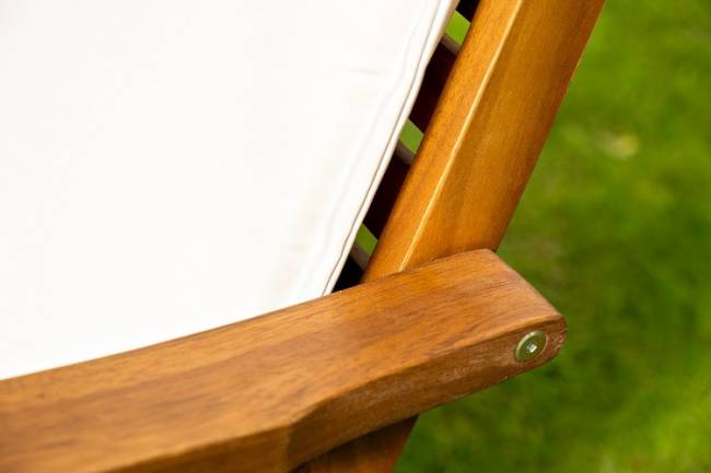 Кофейная группа из акации КARO с высокими стульями  Joygarden