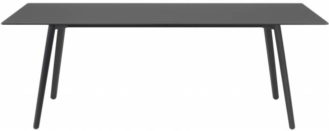 Стол ламинированный Squid черный, черный fenix 2090х1000х730 мм