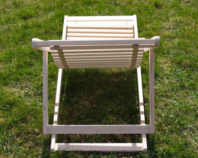 Шезлонг Мартини 22, Натуральное дерево