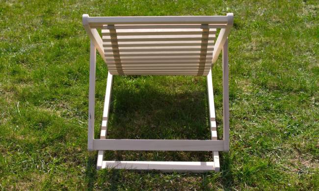 Шезлонг Мартини 22, Натуральное дерево