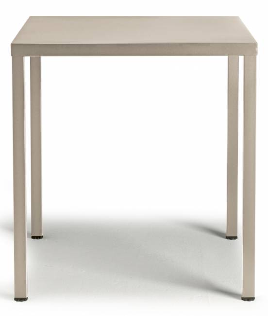 Стол обеденный металлический Summer тортора 700х700х750 мм