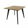 Стол Сканди М 90, Венге/Натуральное дерево Стол Сканди М 90, Венге/Натуральное дерево