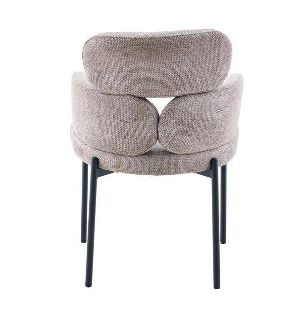 Стул DikLine 1311 т.к Темно-бежевая UF925-3, опоры черные