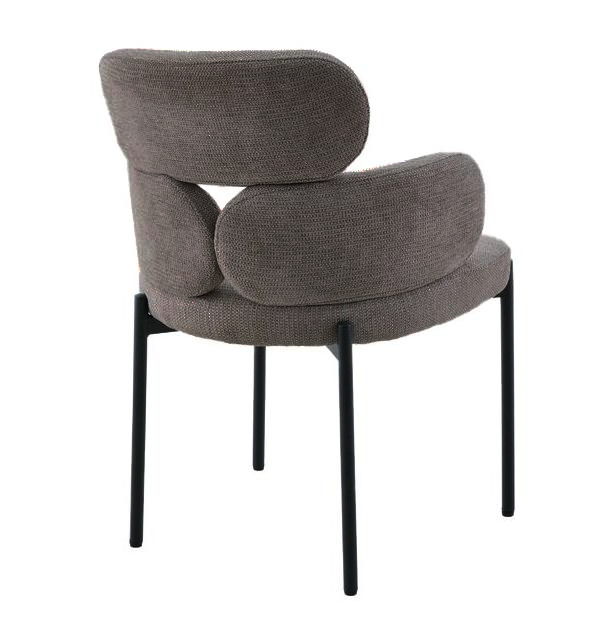 Стул DikLine 1311 т.к Темно-бежевая UF925-3, опоры черные