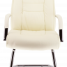 Кресло для посетителей Everprof Kent CF Экокожа Кремовый