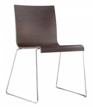 Стул деревянный на полозьях Kuadra XL 540х520х795 мм