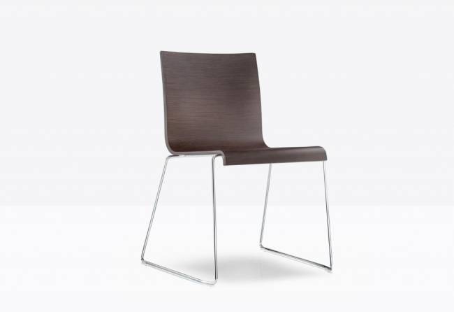 Стул деревянный на полозьях Kuadra XL 540х520х795 мм Стул деревянный на полозьях Kuadra XL 540х520х795 мм