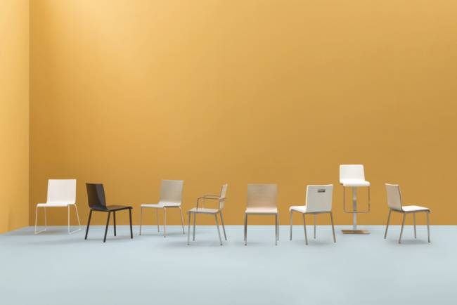 Стул деревянный на полозьях Kuadra XL 540х520х795 мм Стул деревянный на полозьях Kuadra XL 540х520х795 мм