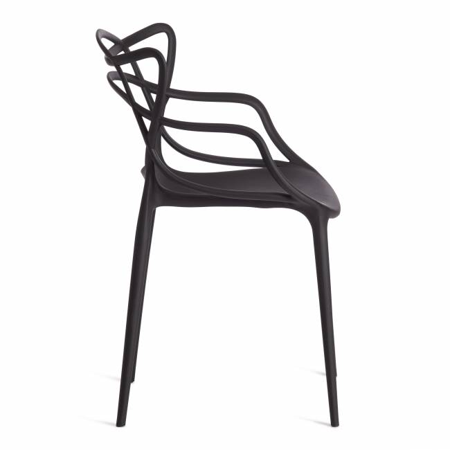 Стул Cat Chair (mod. 028) пластик, 53 x 59 x 82,5 см, черный (Black 3010) (Комплект из 2 шт.) черный пластик Стул Cat Chair (mod. 028) пластик, 53 x 59 x 82,5 см, черный (Black 3010) (Комплект из 2 шт.) черный пластик