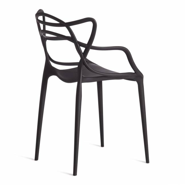 Стул Cat Chair (mod. 028) пластик, 53 x 59 x 82,5 см, черный (Black 3010) (Комплект из 2 шт.) черный пластик Стул Cat Chair (mod. 028) пластик, 53 x 59 x 82,5 см, черный (Black 3010) (Комплект из 2 шт.) черный пластик