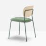 Стул с обивкой Jazz зеленый, беленый ясень, зеленый 485х515х785 мм