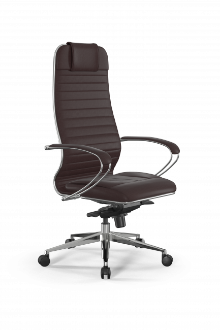 Кресло Samurai L1-4K - Infinity /Uc02/Wm06/K2cL(M06.B32.G11.W03), темно-коричневый
