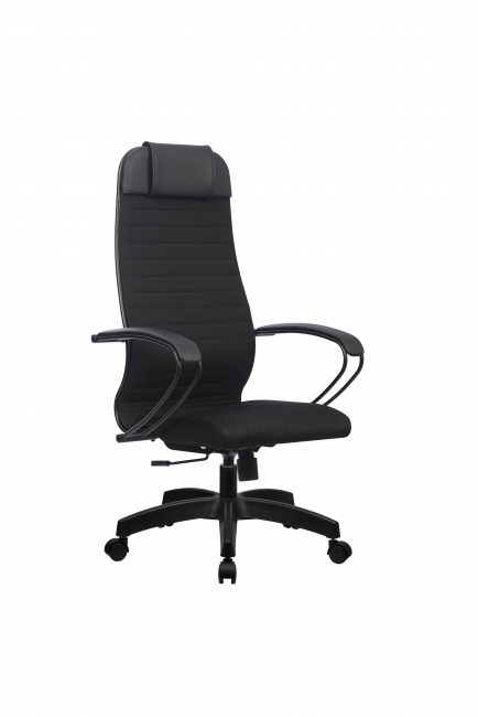 Кресло МЕТТА-21(MPRU)/подл.130/осн.001, черный