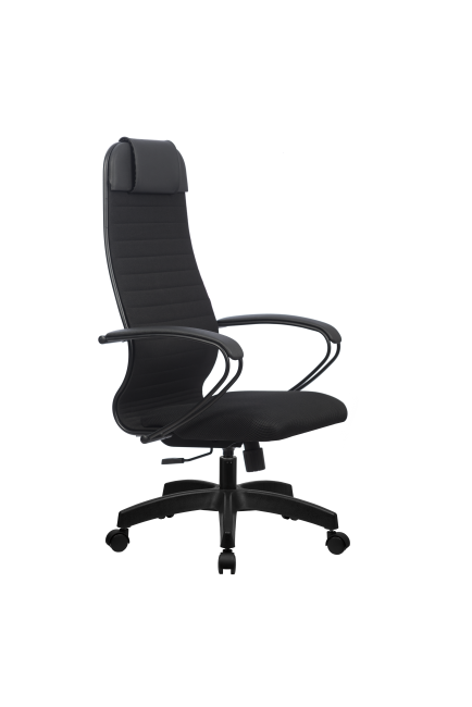 Кресло МЕТТА-21(MPRU)/подл.130/осн.001, черный