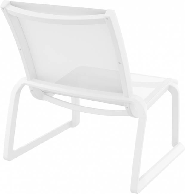 Стул пластиковый Pacific Lounge белый 760х800х850 мм
